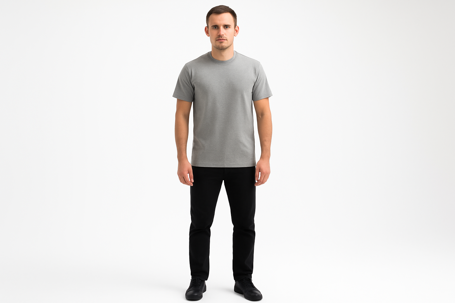 Variation 3 - Professional full body stance with good posture
