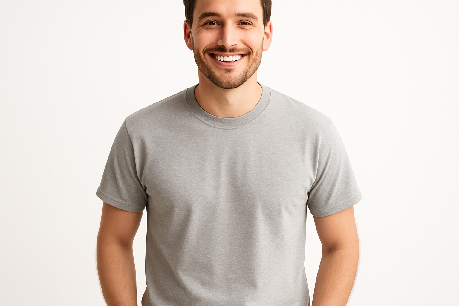 Variation 4 - Warm commercial style with approachable smile