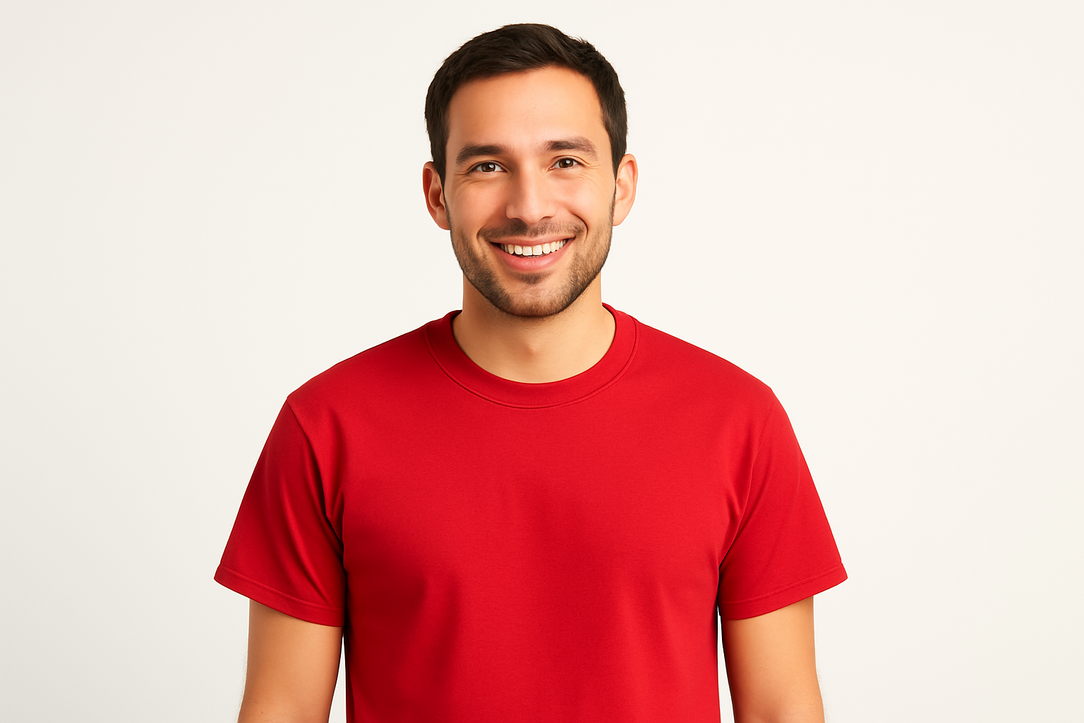 Variation 4 - Warm commercial style with approachable smile